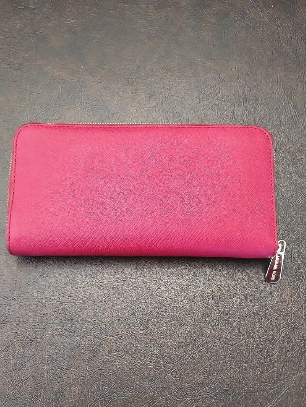 Michael Kors Mulberry Jet Set Zip-Around Leather Wallet - Picture 7 of 9